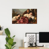 Blessé Dorinda - Louis Vallée Poster des Beaux-Art (Bureau à domicile)