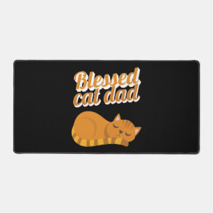 Blessé Drôle Chat Papa Orange Tabby Chat Feline