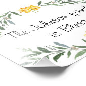 Blessé famille Poster personnalisé (Coin)