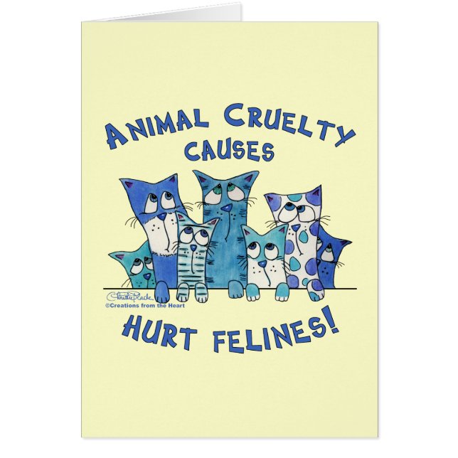 Blessé Felines Cruauté animale (Devant)