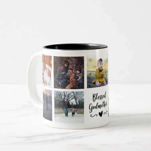Blessé Godmère Custom Photo Mug (Devant gauche)