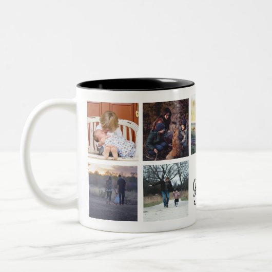 Blessé grand-mère Custom Photo Mug (Gauche)