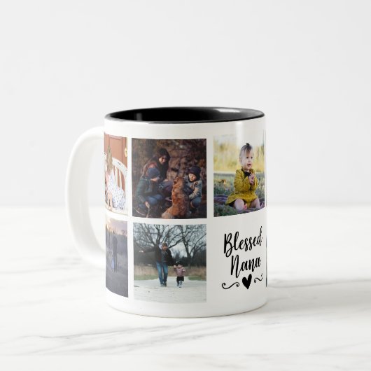 Blessé Nana Custom Photo Mug (Devant gauche)