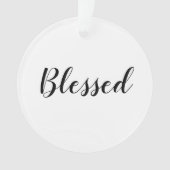 Blessé noir blanc script personnalisé mignon Noël (devant)