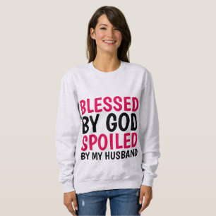 BLESSÉ PAR DIEU SPOILED PAR MES T-shirts MARI