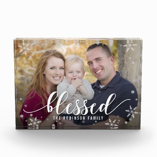 Blessé Saison Personnalisé Bloc photo Acrylique (Devant)