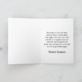 Blessé Samhain Mystical Raven Carte de voeux (Intérieur)