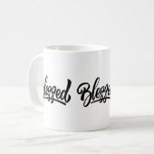 Blessé tasse de café blanc (Devant gauche)