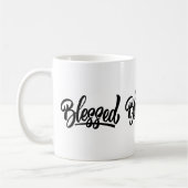 Blessé tasse de café blanc (Gauche)