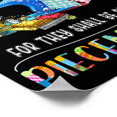 Blessed Are The Quilters Funny Sewing Quote Gift  Poster (Hoek)