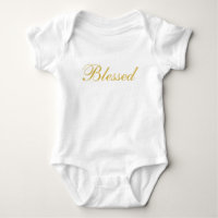Blessed Baby Jersey Bodysuit