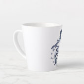 Blessed Be Moon Goddess Latte Mok (Linkerhoek)