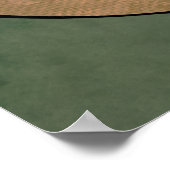 Blessed Be Moon Goddess Pagan Art Poster (Hoek)