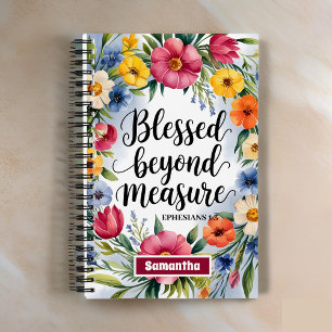 Blessed Beyond Measure Christelijk Vrouwenblad Notitieboek