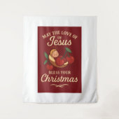 Blessed Christmas by Sweet Cherry Wandkleed (Voorkant)
