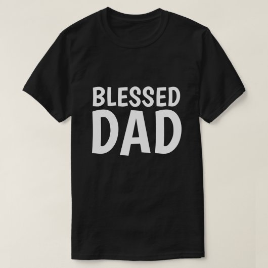 BLESSED DAD T-shirts (Design voorkant)