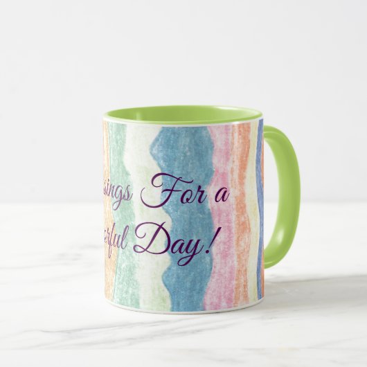 Blessed Day Coffee Mug (Devant droit)