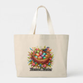 Blessed Easter -Easter Tote Bag (Dos)