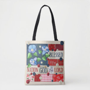 "Blessed est sac fourre-tout à écriture sainte d