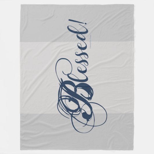 Blessed! Fleece Blanket (Voorkant)