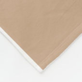 Blessed! Fleece Blanket (Tan/ Brown) Deken (Hoek)