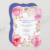 Blessed Foliage Moederdag Brunch Kaart (Voorkant / Achterkant)