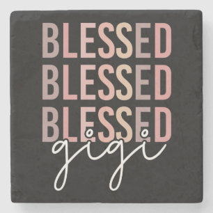Blessed Gigi Gifts for Gigi Grandma Stenen Onderzetter
