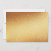"Blessed" Gold Foil 3 Fotoaankondiging Aankondiging (Achterkant)
