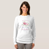 Blessed Grandma Floral  T-shirt (Voorkant volledig)