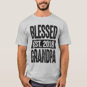 Blessed Grandpa Gifts T-shirt (Voorkant)