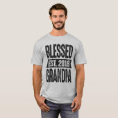 Blessed Grandpa Gifts T-shirt (Voorkant volledig)