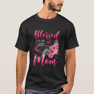 Blessed heet mam Cute Moederdag T-shirt