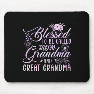Blessed heet mam oma en grootmoeder muismat