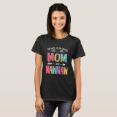 Blessed heet mama en Mawmaw Funny Mothers T-shirt (Voorkant volledig)