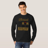 Blessed heet mama en Mawmaw Leopard moeder T-shirt (Voorkant volledig)