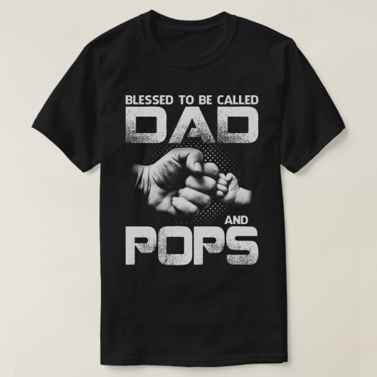 Blessed heet pap en Poppen T-shirt (Design voorkant)