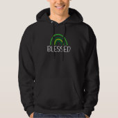 Blessed Irish Saint Patrick's Day Paddy's Day Gree Hoodie (Voorkant)