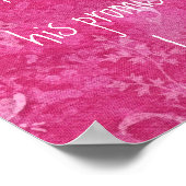 Blessed is haar die denkt dat tweeslachtig vers poster (Hoek)