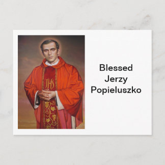 Blessed Jerzy Popieluszko Briefkaart