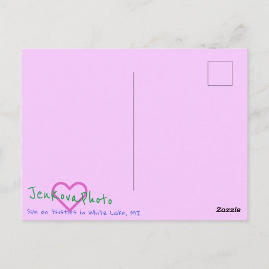 BLESSED LIFE BRIEFKAART (Achterkant)