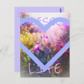 Blessed Life briefkaart (Voorkant / Achterkant)