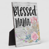 Blessed Mama Fotoplaat (Zijkant)