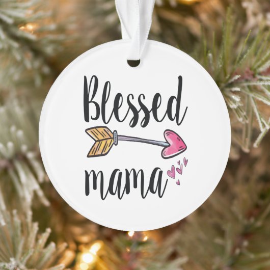 Blessed Mama Gift voor mam Ornament (Boom)
