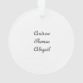 Blessed Mama Gift voor mam Ornament (achterkant)