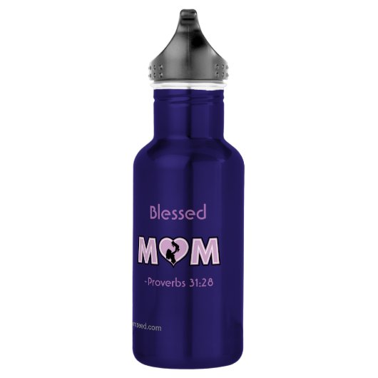 Blessed mama Moederdag Waterfles (Rechts)