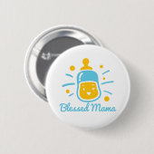 Blessed Mama Ronde Button 5,7 Cm (Voorkant /achterkant)