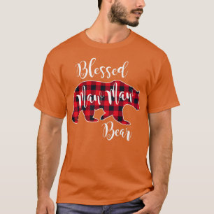 Blessed Maw Beer Buffalo Check Pset Patroon M T-shirt