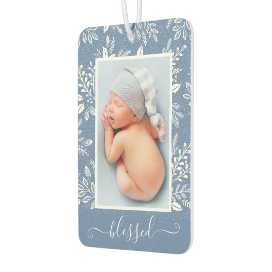 BLESSED Personalized Photo Car Luchtverfrisser (Links)
