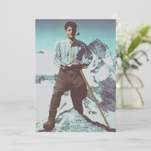 Blessed Pier Giorgio Frassati Kaart (Staand voorkant)