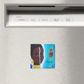Blessed Queen Magnet by Alicia McDaniel Fine Art (In Situ (Lave-vaisselle))